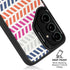 Striped Chevron Galaxy S25 Kickstand Case
